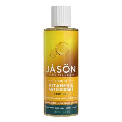 JASON Vitamin E Moisturizing Body Oil 4 fl oz front view