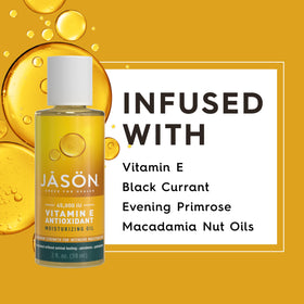 JASON Vitamin E Moisturizing Oil 2oz with dropper