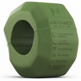 Jawzrsize Pop 'N Go Jaw Exerciser in advanced green colour front view