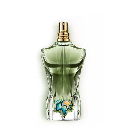Jean Paul Gaultier Le Beau Paradise Garden Eau de Parfum 2.5 oz emerald green bottle front view