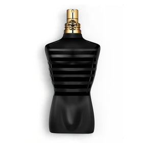 Jean Paul Gaultier Le Male Le Parfum 6.8 oz front view with torso-shaped bottle