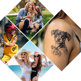 Jecqbor tattoo paper with design instructions