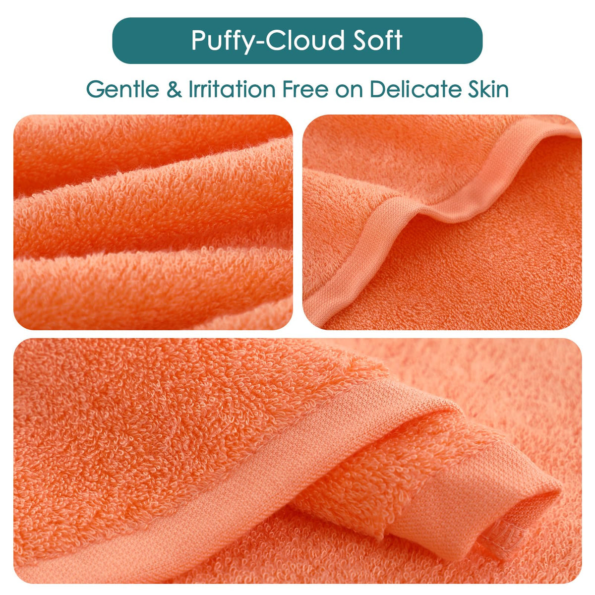 JEFFSUN Wash Cloths drying on a rack