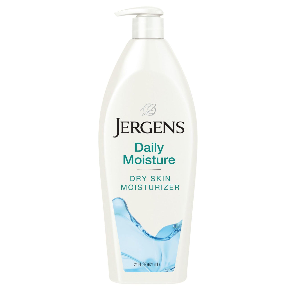 Jergens Daily Moisture Body Lotion 21 fl oz front view