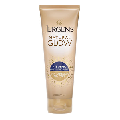 Jergens Natural Glow +FIRMING Self Tanner Body Lotion front view