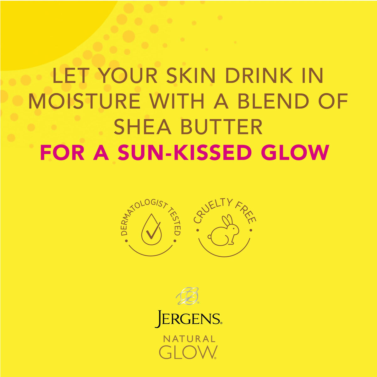 Jergens Natural Glow In Shower Lotion packaging