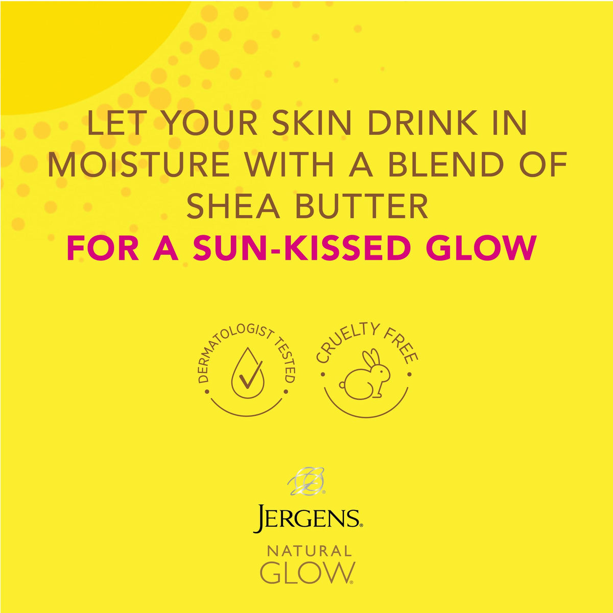 Jergens Natural Glow In Shower Lotion texture close-up