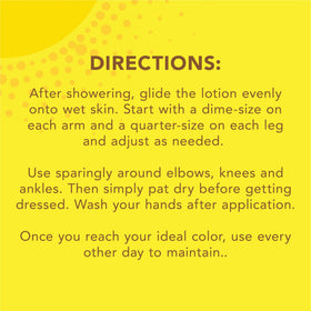 Jergens Natural Glow In Shower Lotion with fresh scent description