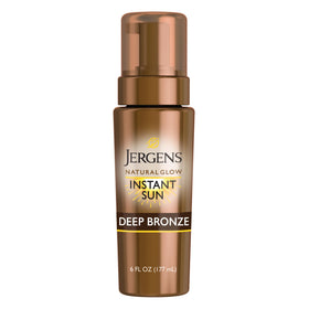 Jergens Natural Glow Instant Sun Body Mousse 6 Oz front view
