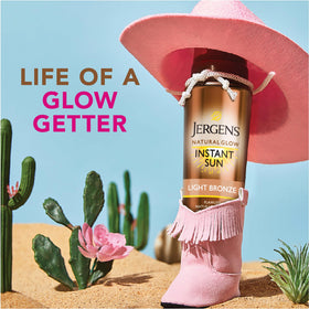 Jergens Natural Glow Instant Sun Mousse with tropical scent