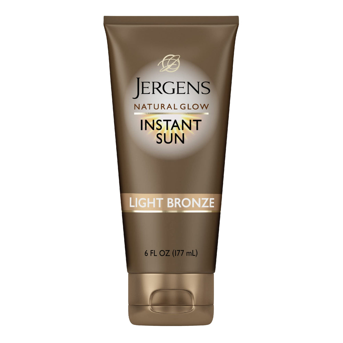 Jergens Natural Glow Instant Tanning Moisturizer 6 fl oz front view