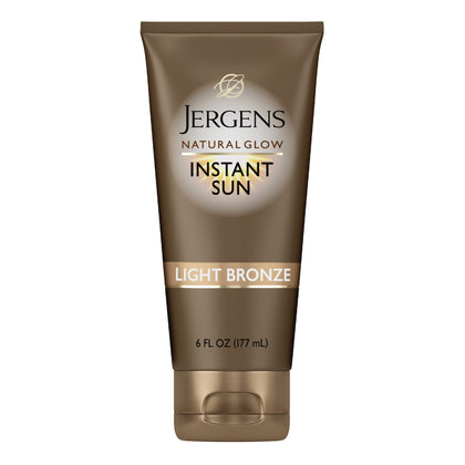 Jergens Natural Glow Instant Tanning Moisturizer 6 fl oz front view