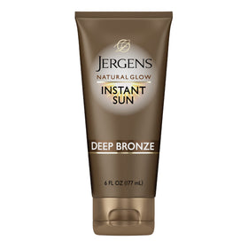 Jergens Natural Glow Instant Tanning Moisturizer Deep Bronze 6 fl oz front view