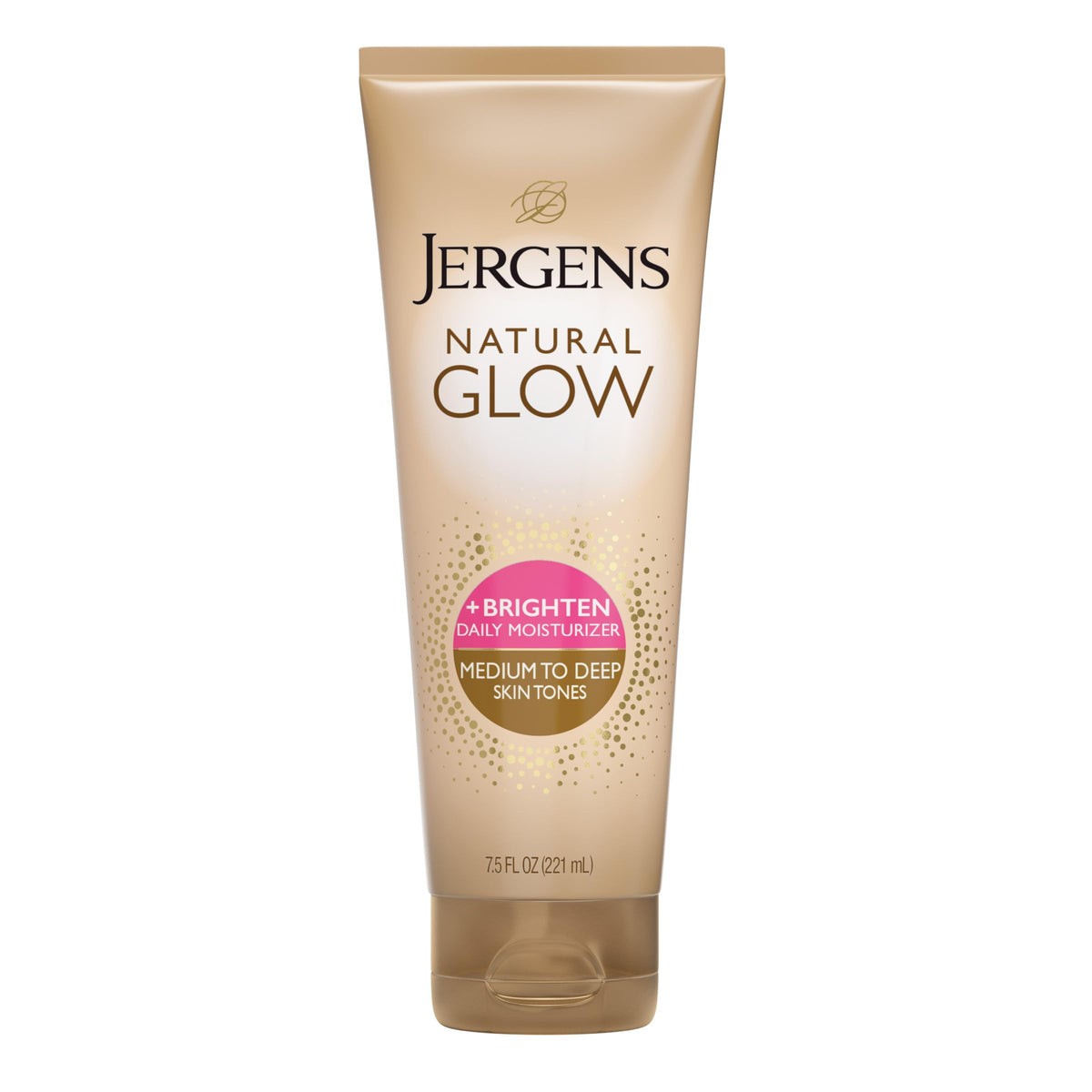 Jergens Natural Glow Self Tanner Body Lotion 7.5 Oz front view