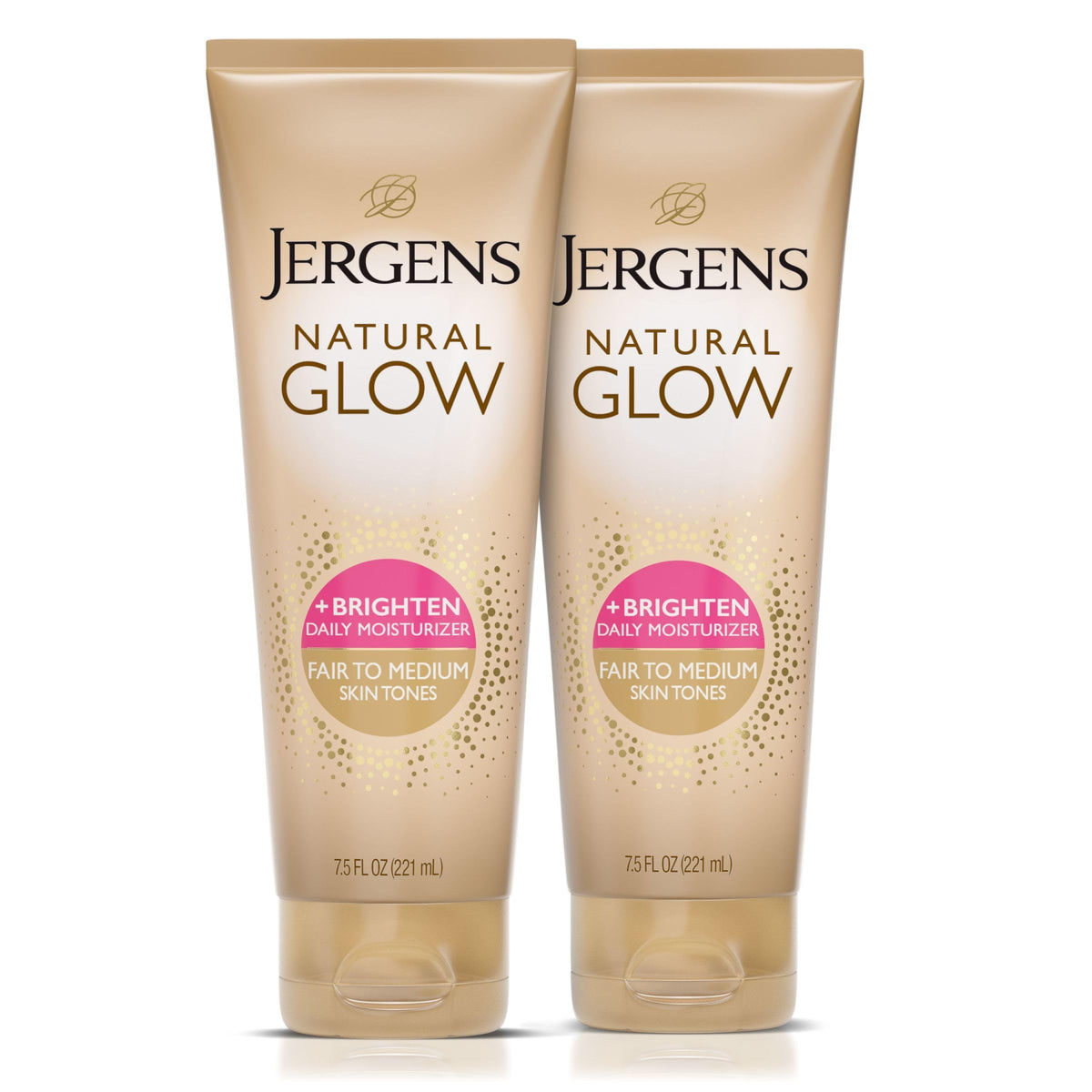 Jergens Natural Glow Self Tanner Body Lotion 7.5 Oz front view