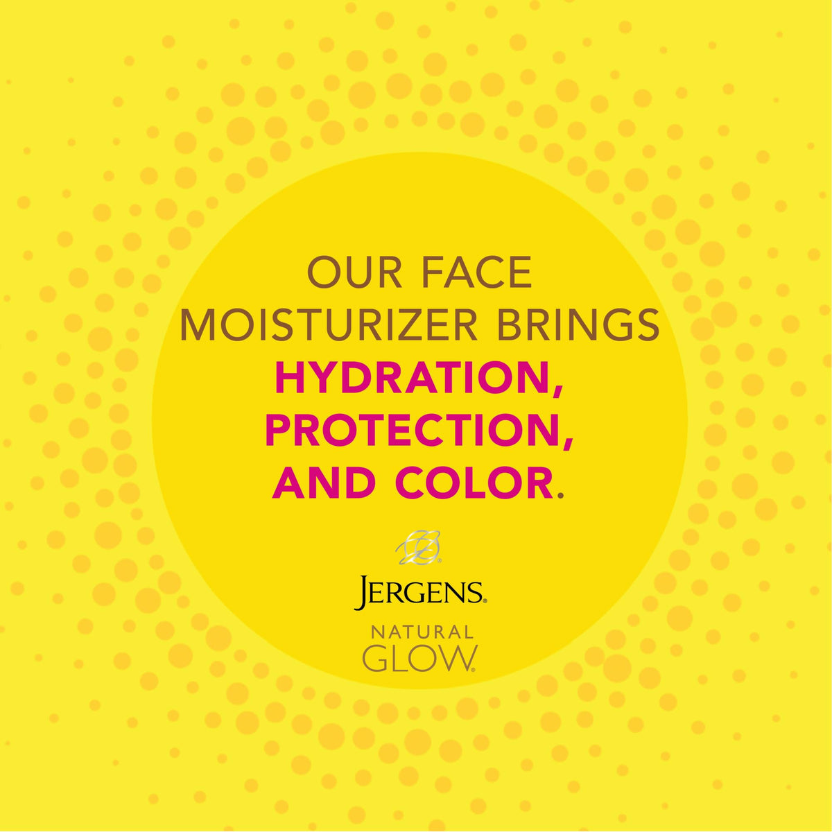 Jergens Natural Glow Self Tanner Face Moisturizer packaging