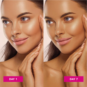 Jergens Natural Glow Self Tanner Face Moisturizer texture close-up