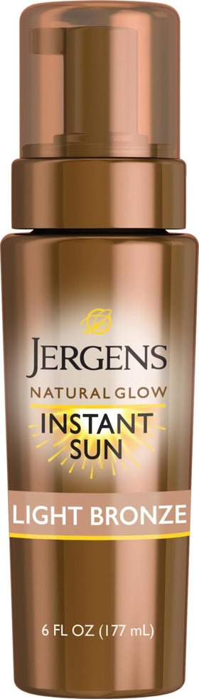 Jergens Natural Glow Self Tanner Mousse 6 fl oz front view
