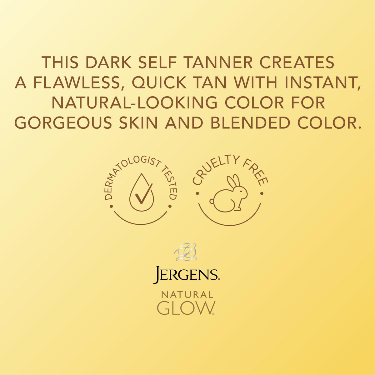 Jergens Natural Glow Self Tanner Mousse with sunlit background