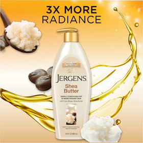 Jergens Shea Butter Deep Conditioning Moisturizer 26.5 oz back view