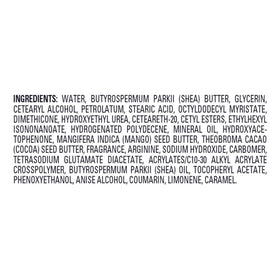 Jergens Shea Butter Lotion ingredients list
