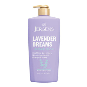 Jergens Shea Fusion Lavender Dreams Body Lotion 14 fl oz front view