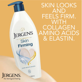 Jergens Skin Firming Body Lotion texture close-up
