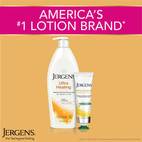 Jergens Ultra Healing Dry Skin Lotion 3 oz in a skincare routine