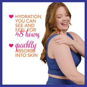 Jergens Ultra Healing Lotion alongside other skincare products