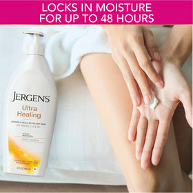 Jergens Ultra Healing Lotion packaging details
