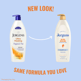 Jergens Ultra Healing Lotion texture close-up