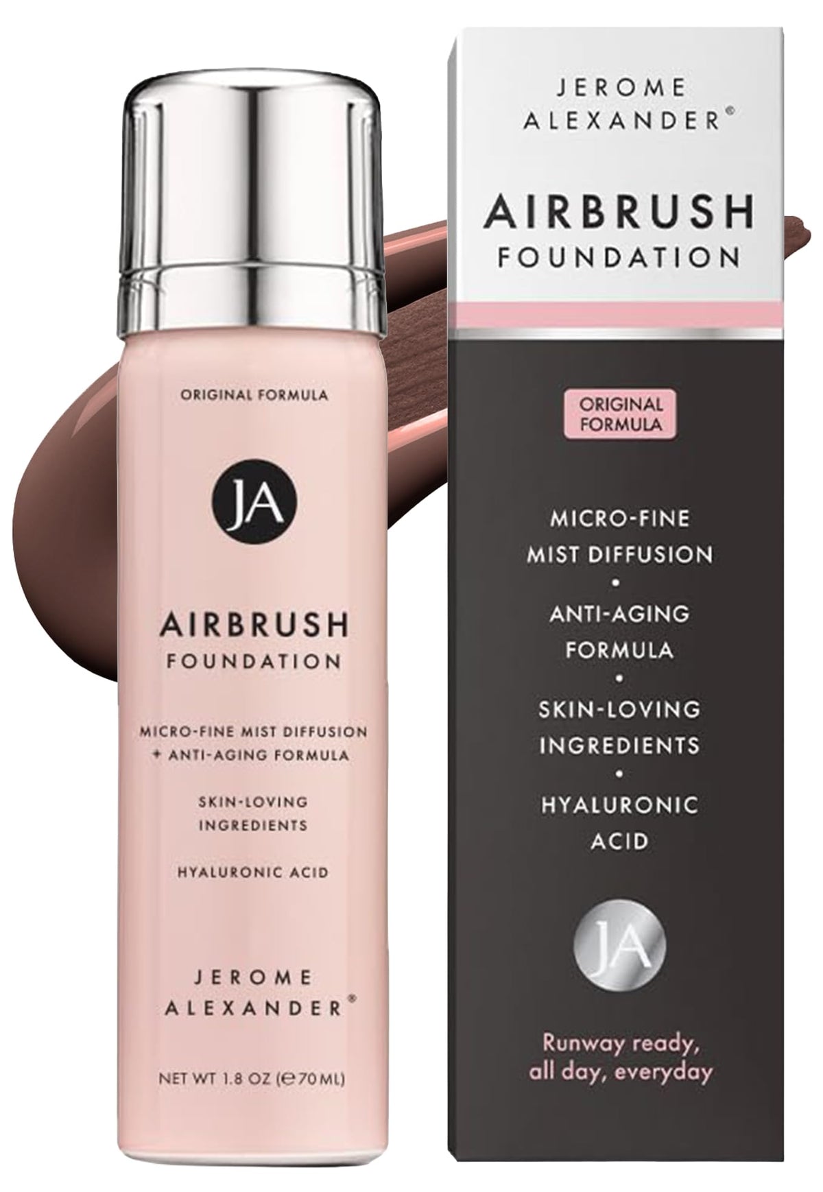 Jerome Alexander Airbrush Makeup Foundation Cognac front view