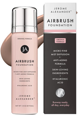 Jerome Alexander Airbrush Makeup Foundation Medium Dark front view