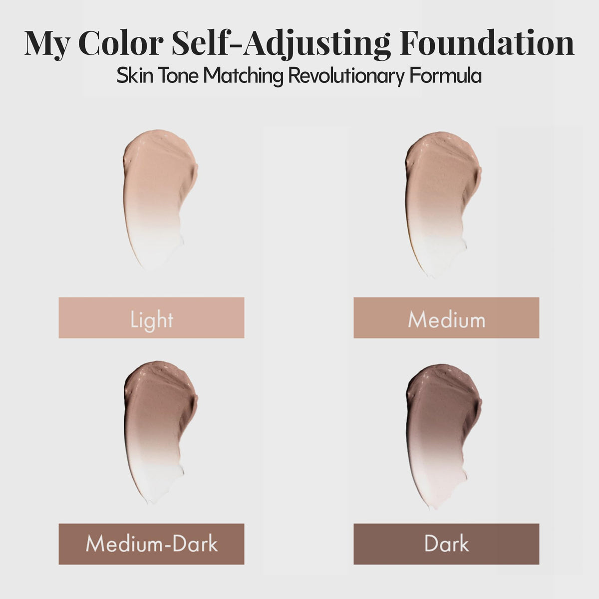 Jerome Alexander foundation shade adjusting on skin