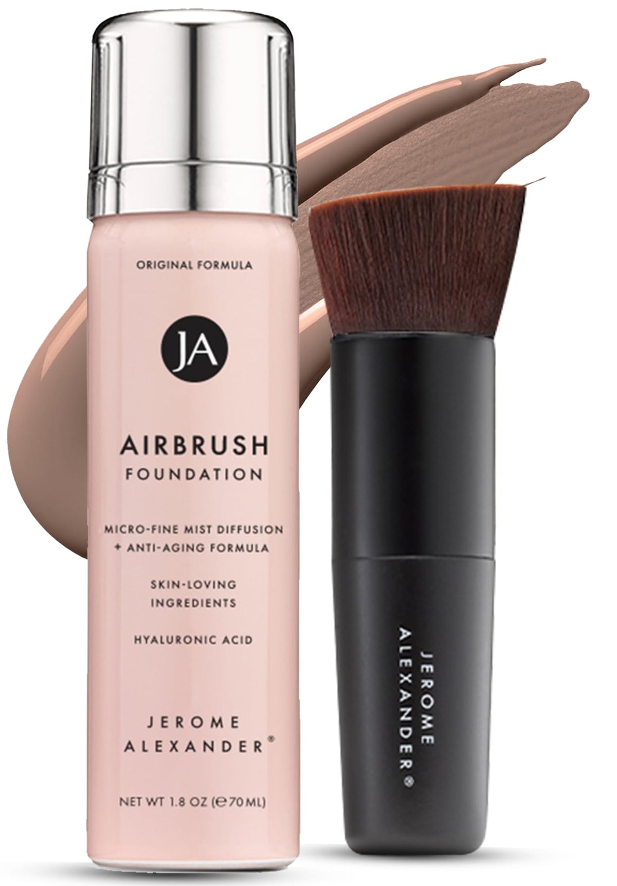 Jerome Alexander Magic Minerals Airbrush Foundation 2pc Set front view