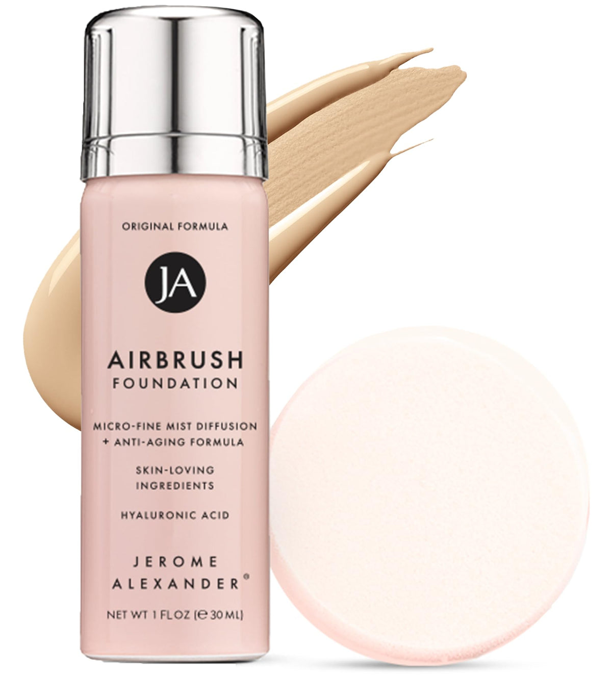 Jerome Alexander Mini Airbrush Foundation front view with packaging