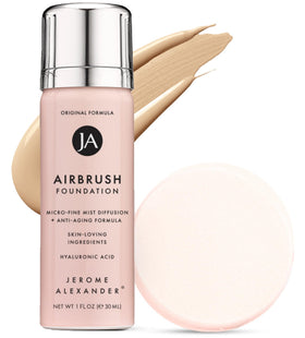 Jerome Alexander Mini Airbrush Foundation front view with packaging