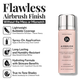 Jerome Alexander Mini Airbrush Foundation with included sponge