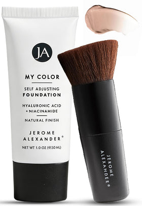 Jerome Alexander My Color Self-Adjusting Foundation 2pc Set front view
