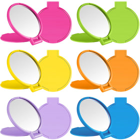Jetec 12-piece compact mirrors set in bright colours