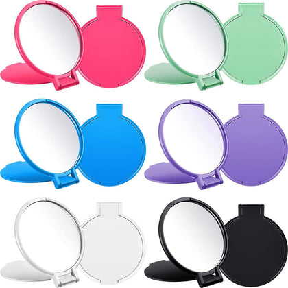 Jetec 120 compact mirrors assorted colours front view