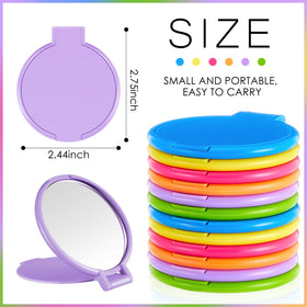 Jetec compact mirror open with reflective surface