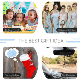 Jetec compact mirror set with vibrant colours