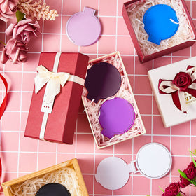 Jetec compact mirrors arranged by colour