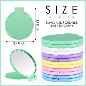 Jetec Mini Pocket Mirror open showing reflective surface
