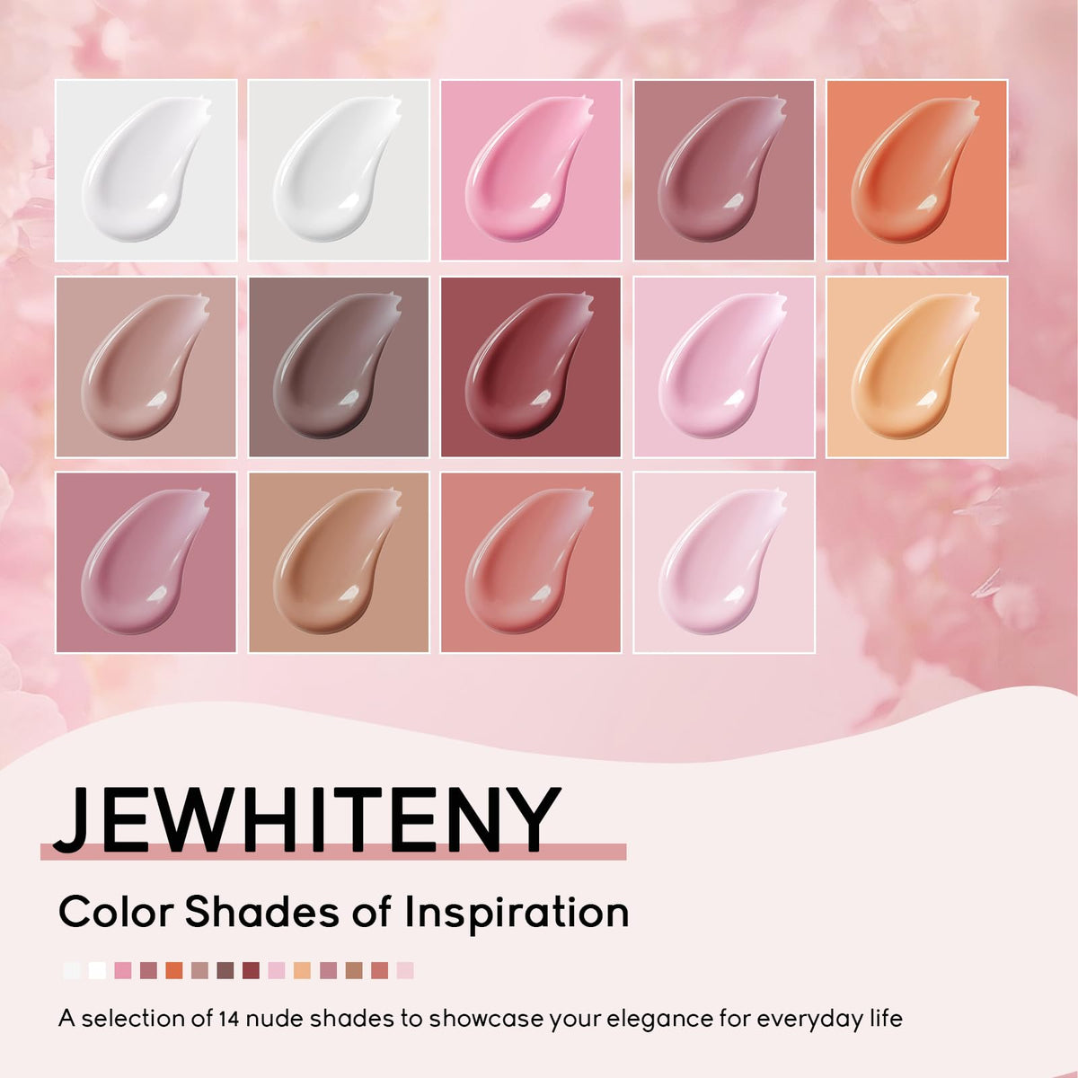 JEWHITENY 48W UV lamp included in nail kit
