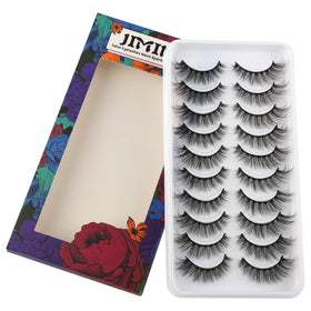 JIMIRE Cat-Eye Fake Eyelashes packaging details