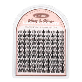 JIMIRE Manga Lash Clusters in a makeup bag