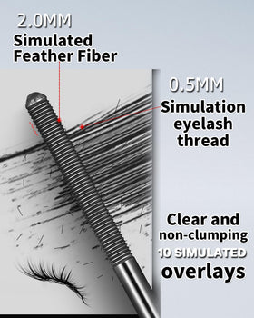 Jiodama mascara packaging side view