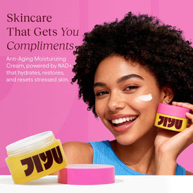 JIYU NAD+ Hydrating Face Moisturizer 50ml back view
